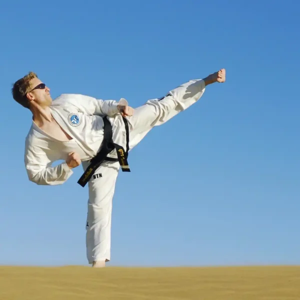 John in Marocco for a blank-belt training camp